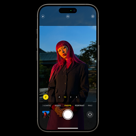 Bedre portrætter med iPhone 15 Pro Max